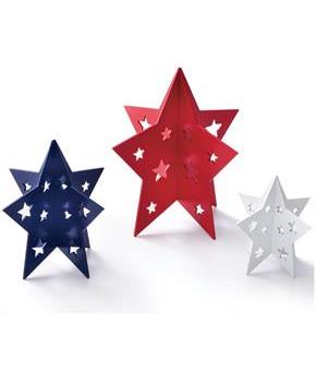 Star MDF Centerpieces Assortment