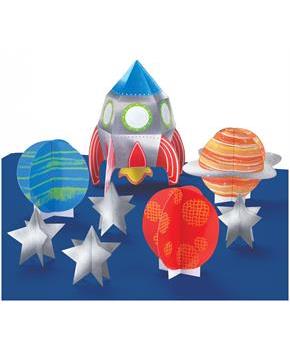 Blast Off Birthday Table Centerpiece Kit