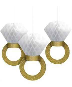 Honeycomb Ring Hanging Decorations