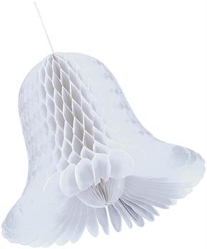 White Bridal Honeycomb Bells