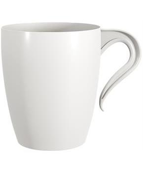 Premium 11 oz. White Plastic Coffee Cups