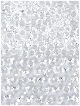 Silver Clear Confetti Gems