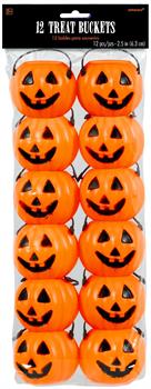 Mini 2.5 in. Pumpkin Candy Pails