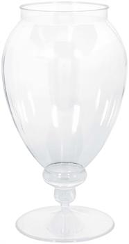 Clear Plastic Apothecary Jar