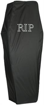 Black Nylon 5 ft. x 2 ft. Pop Up Coffin