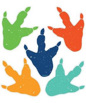 Dino-Mite Party Vinyl Footprints