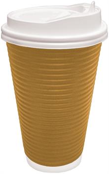 12 oz. Kraft Paper Coffee Cups