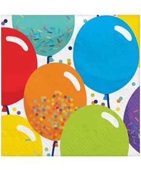 Birthday Celebration Beverage Napkins
