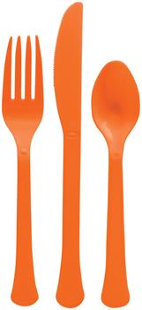 Boxed Heavy Weight Orange Peel Cutlery Assortment