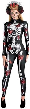 Skeleton Day of the Dead Catsuit 