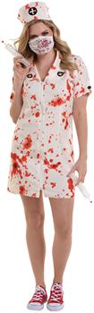 Adult Bloody Nurse Uniform Kit 