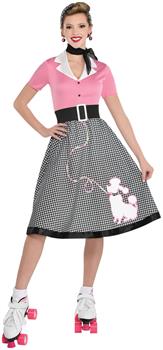 Adult Car Hop Cutie Costume