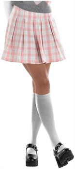 Adult 90's Plaid Mini Skirt 