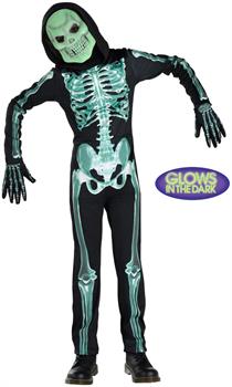 Glow in the Dark Skeleton Costume