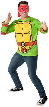 Rubies Men's Teenage Mutant Ninja Turtles Classic Raphael Costume Top and Mask