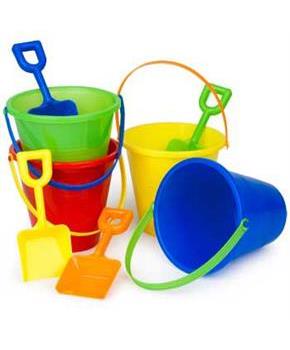 Beach Pail with Shovel Assorted