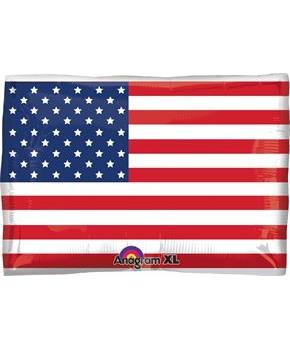 American Flag Foil Balloon