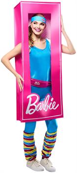 Rubies Women's Barbie Classic Life-Size Doll Box Costume
