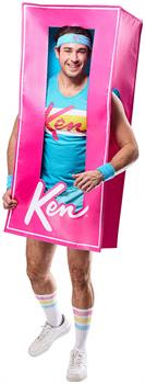 Rubies Men's Barbie Classic Ken Life-Size Doll Box Costume
