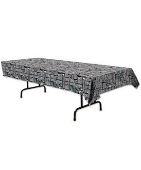 Stone Wall Plastic Tablecover