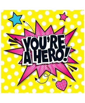 Superhero Girl Lunch Napkins