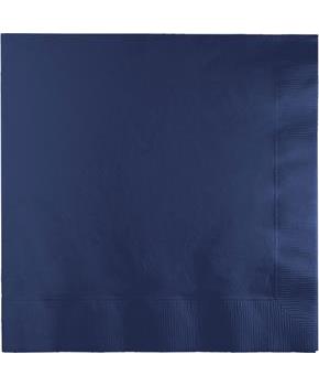 Navy Lunch Napkins