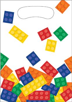 Building Block Party Treat Bags