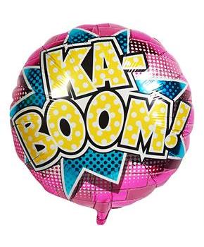 Superhero Girl Foil Balloon