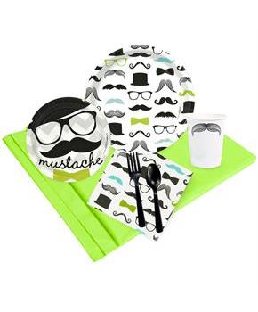 Mustache Man Party Pack