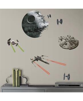 Star Wars VII Spaceships Peel and Stick Wall Decals