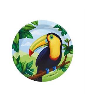 Jungle Party Dessert Plates 