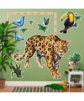 Jungle Party Giant Wall Decals