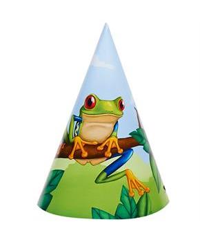 Jungle Party Cone Hats