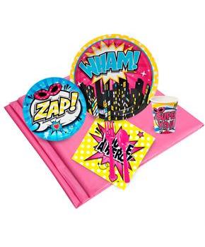 Superhero Girl Party Pack 