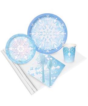 Snowflake Winter Wonderland Party Pack