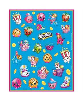 Shopkins Sticker Sheets (4){D}