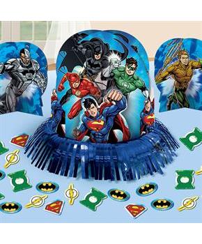 Justice League Table Decorating Kit