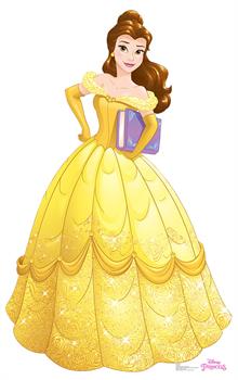 Disney Princess Belle Standup - 5' Tall