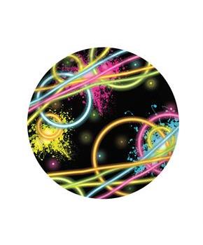 Glow Party Dessert Plates