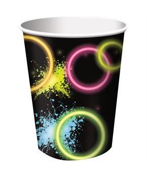Glow Party 9 oz. Paper Cups