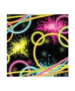Glow Party Beverage Napkins 