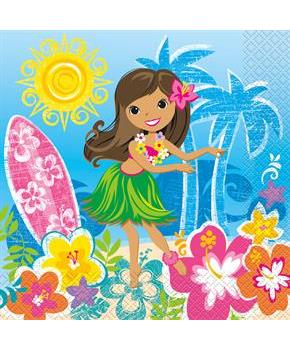 Luau Lunch Napkins (16)