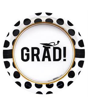 Graduation Party Dessert Plates 