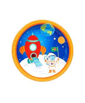 Rocket to Space 7 Dessert Plates