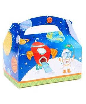 Rocket to Space Favor Boxes 