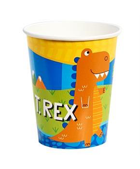 T-Rex 9oz Paper Cup 