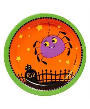 Trick or Treat Halloween Dessert Plates 