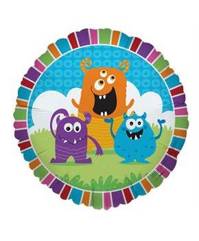 Monsters Theme Foil Balloon