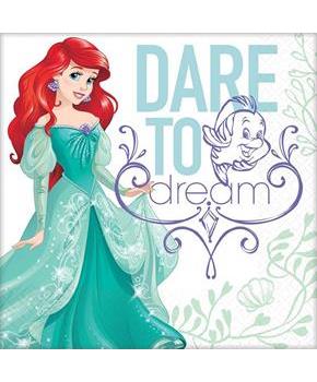 Disney Ariel Dream Big Lunch Napkins