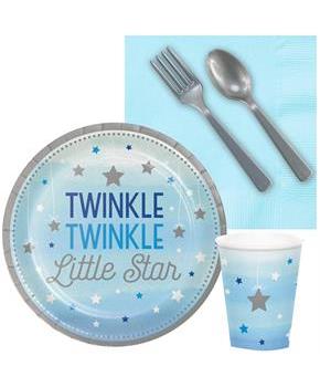 Twinkle Twinkle Little Star Blue Snack Party Pack